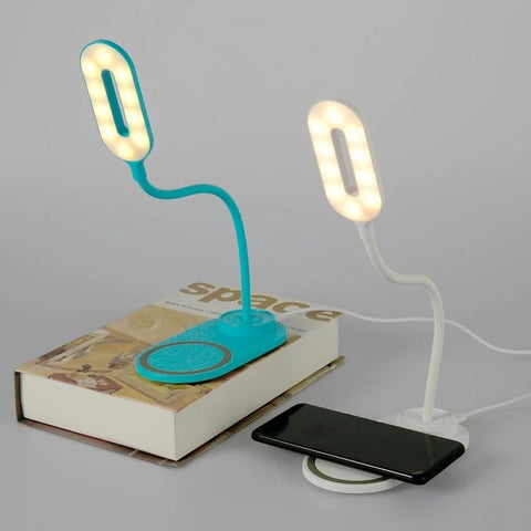 LED Desk Lamp with Wireless Charging Night Dimmable-Veeddydropshipping