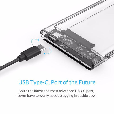 Transparent Case  External Hard Drive Case-CO00935-Veeddydropshipping