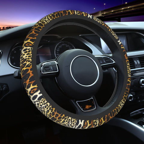 Steering Wheel Covers Universal 14.5-15 Inch Steering Wheel Protector-AM01399-Veeddydropshipping
