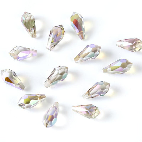 Luxury Beads Teardrop Pear Shape Crystal Glass for  Jewelry Making-JW01642-Veeddydropshipping