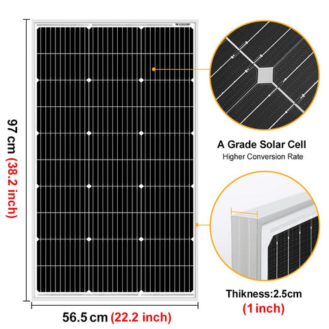 Rigid Solar Panel Kit Waterproof-TI00739-Veeddydropshipping