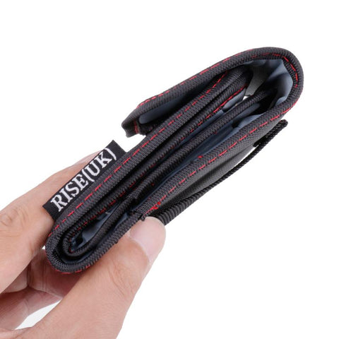 Folding 3 Pockets Lens Filter Bag soft Camera lens Filter Pouch for 49mm-77mm -CE00428-Veeddydropshipping