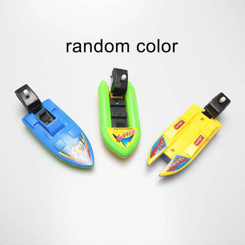 Kids Toy Speed Boat Ship Wind Up Clockwork Toys Floating Water Kids Toys-TB00537-Veeddydropshipping