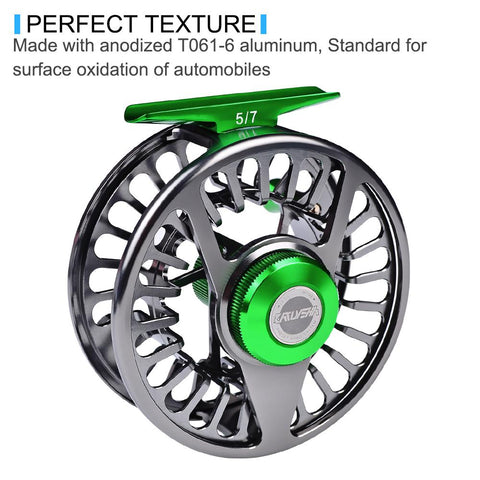 3+1BB Fly Fishing Wheel 5/7-7/9-9/10 WT Fly Fishing Reel Aluminum Fly Reel CNC Machine -OS00377-Veeddydropshipping