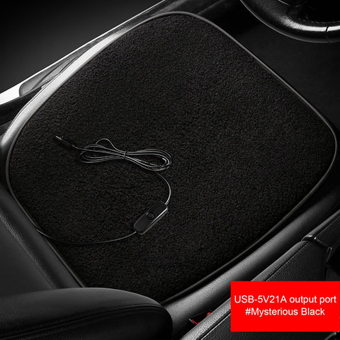 Auto USB Electry Heating Seat Pad With Thermostat Warm-AM01524-Veeddydropshipping
