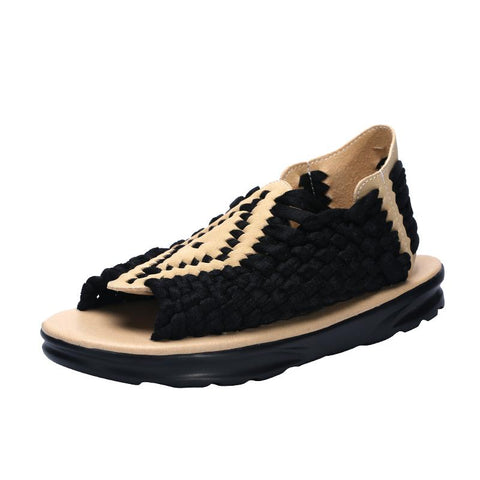 Men Women Beach Outdoor Mens Casual Woven Shoes-BS01546-Veeddydropshipping