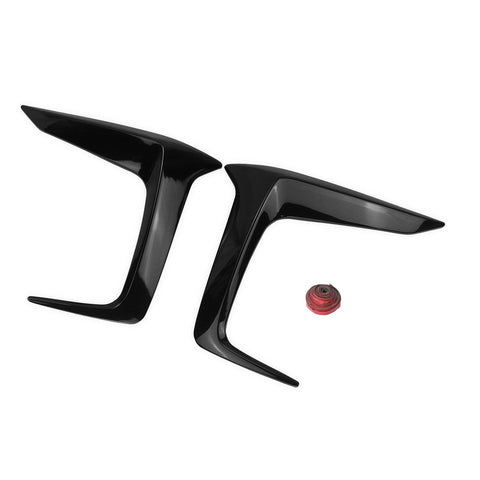 For Toyota RAV4 2019-2022 Car Gloss Black Front Bumper Fog Light Frame-AM00086-Veeddydropshipping