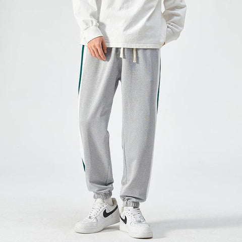 Men Running Pants Warm Thick Bottoms Skinny