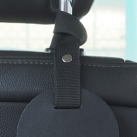 Leather Headrest Hanging Storage Holder Organizer-AM01355-Veeddydropshipping