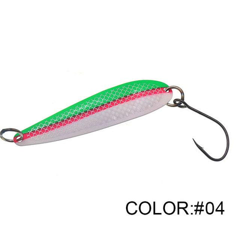 Metal Spoon Fishing Lure 7g 10g 13g  thin Spoon Lure Hard Bait Spinner Bait Isca -OS00474-Veeddydropshipping