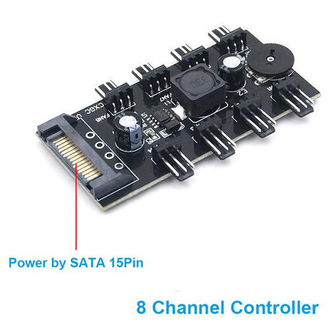 Computer PC Case CPU   cooling fan speed temperature controller-CO00258-Veeddydropshipping