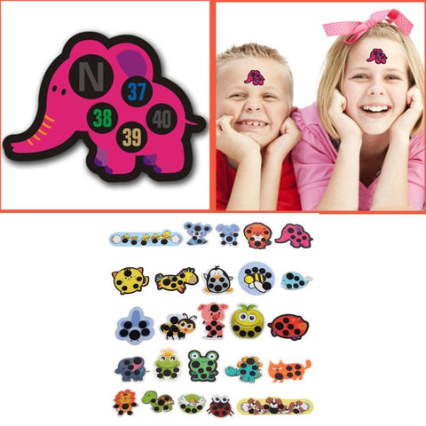 5Pcs Baby Kid Forehead Cartoon for Head Thermometer Fever Body-TB00520-Veeddydropshipping