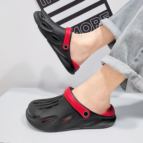 Men Summer Light Garden Sports Slippers Men&#39;s-BS01540-Veeddydropshipping