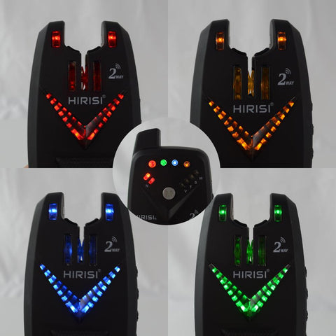 Carp Fishing Alarm Set Wireless Bite Alarm 2 Way Remote Control Bite Indicator S3-OS00371-Veeddydropshipping