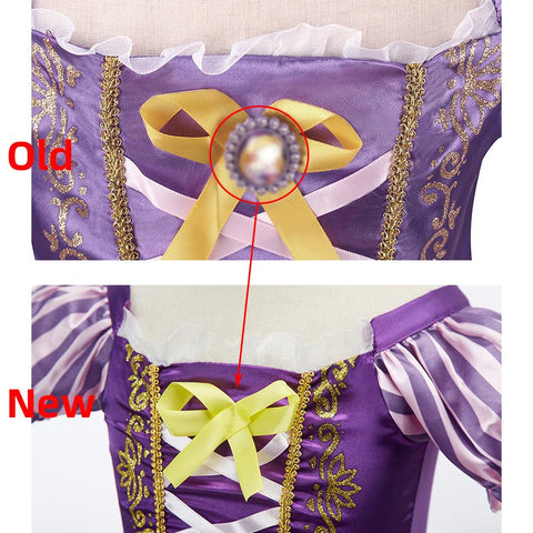 Children Girl Rapunzel Dress Kids Tangled Disguise Carnival Girl Princess-TB00856-Veeddydropshipping