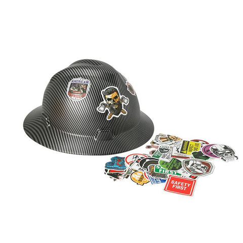 Safety Helmet Full Brim Hard Hat Carbon Fiber -CO00659-Veeddydropshipping