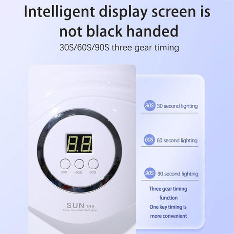 Nail Dryer LED Nail Lamp UV Lamp for Curing All Gel -BH01101-Veeddydropshipping