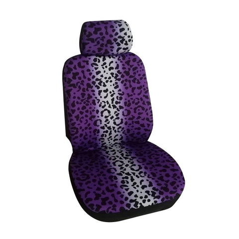 Protector Front seat Cushion Pad Mat leopard digital printing type for-AM01402-Veeddydropshipping