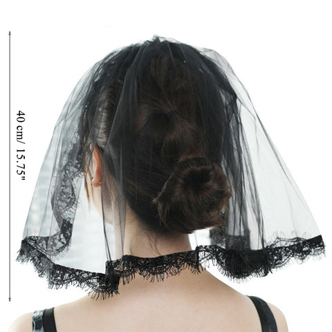 Wedding Accessories Bridal Veil with Comb-WF01437-Veeddydropshipping
