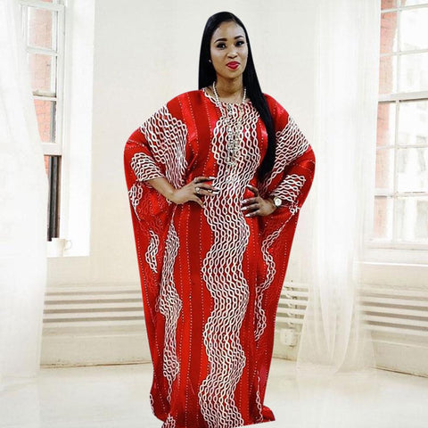 African Dresses Women Dashiki Long Dress-WF01528-Veeddydropshipping