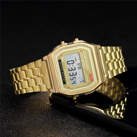 Fashion Digita Watches Luxury Stainless Steel Wrist Watch-JW00750-Veeddydropshipping