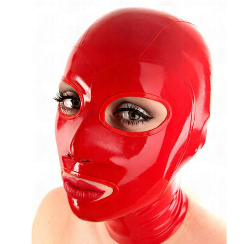 sexy full mask latex bodysuit fetish-WF01614-Veeddydropshipping