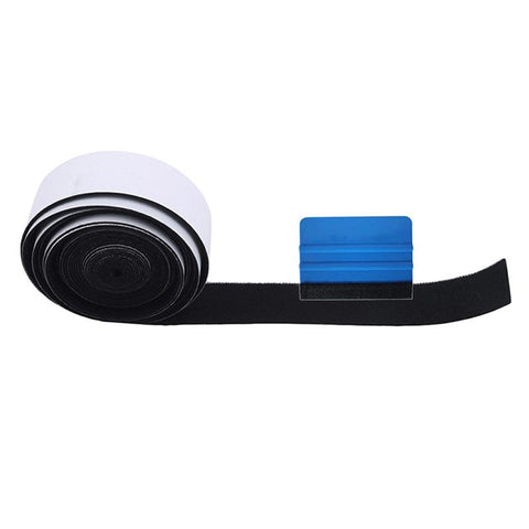 Carbon Fiber Vinyl Squeegee Spare Suede Fabric Cloth Car Wrap-AM00463-Veeddydropshipping