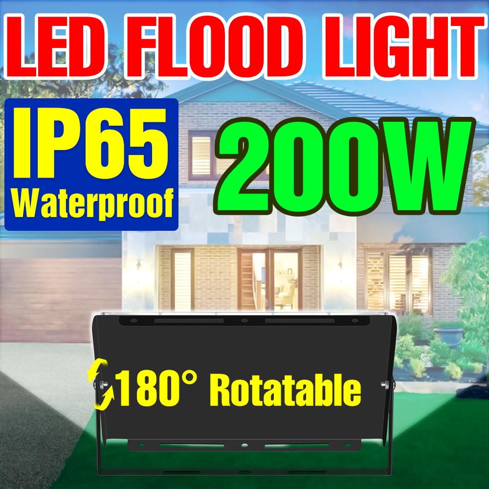 200W LED Spotlight Outdoor Garden Lights IP65 Waterproof Floodlight LED-TI00876-Veeddydropshipping