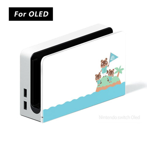 PM Scarlet and Violet ABS Protective Case Shell for Nintendo Switch TV Dock-CE01341-Veeddydropshipping