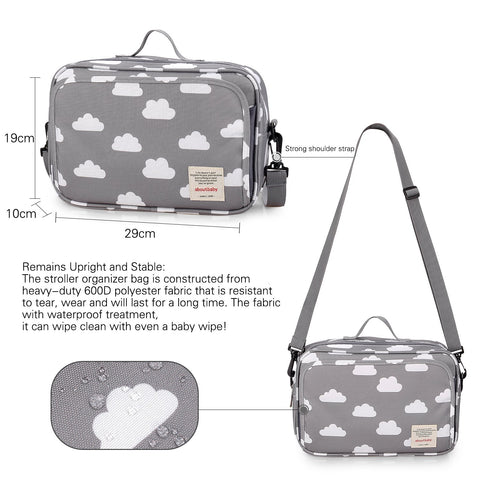 New Style Waterproof Diaper Bag Large Capacity Mommy Travel Bag-TB00224-Veeddydropshipping