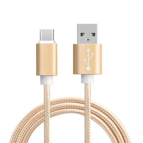 3 Meters Universal Type-C Woven Data Cable Type-C Data Line Charge Cable Phone-PA00429-Veeddydropshipping