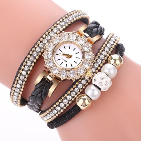 Luxury Watches For Women Pearls Dress Creative Watches-JW00932-Veeddydropshipping