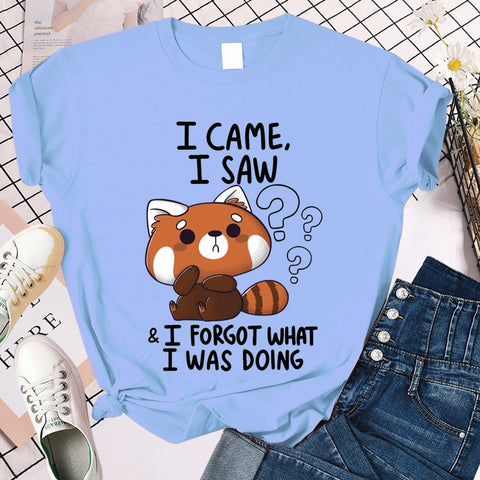 Forgot What I Was Doing Tee Shirts Short