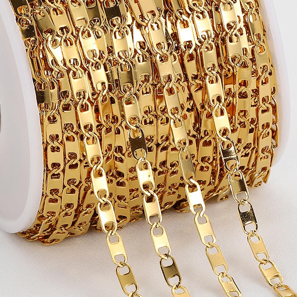 Stainless Steel Chains  Chain for Necklace Bracelet Jewelry DIY-JW01652-Veeddydropshipping