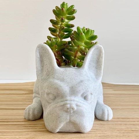 The Puppy Statue Planter Decoration-HA00251-Veeddydropshipping