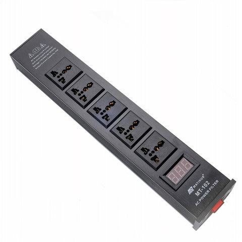 hifi AC Power Filter Power Conditioner Matihur MT-102 Audio Noise Purifier Surge -CE00199-Veeddydropshipping