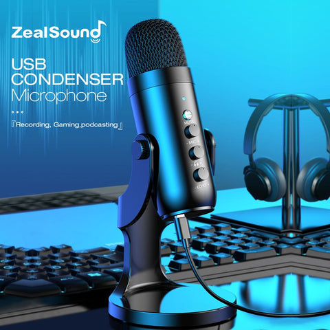 Professional USB Condenser Microphone Studio Recording Mic -CE01047-Veeddydropshipping