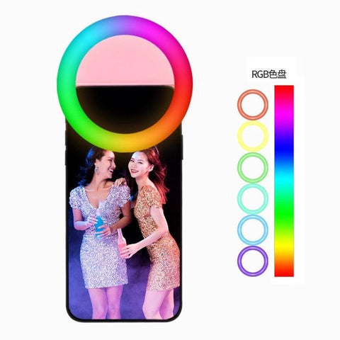 LED Selfie Ring Light For Mobile Phone Lens-PA01219-Veeddydropshipping