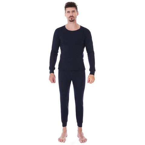 Mannen Thermisch Ondergoed Sets Dunne Fleece Effen-MF01538-Veeddydropshipping