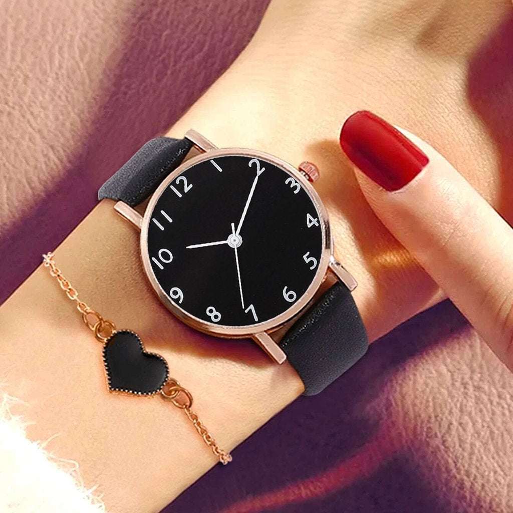Fashion Casual Watches Simple Ladies Quartz Wristwatches-JW00970-Veeddydropshipping