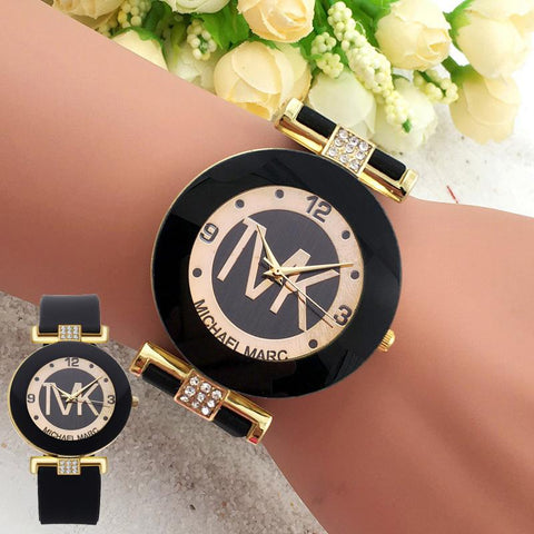 Fashion Watches Black Luxury Clock Silica Quartz Wristwatch-JW01021-Veeddydropshipping