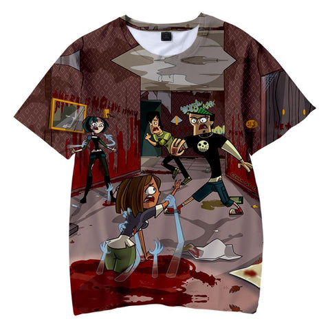T-shirt Summer Short Sleeve Harajuku Street Clothing Fun Cartoon Clothing-Veeddydropshipping
