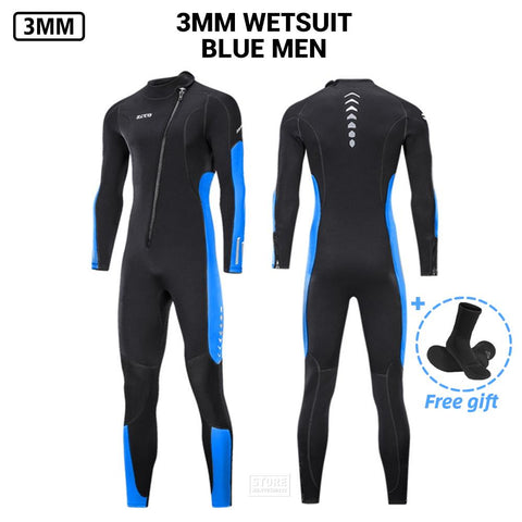 3MM Neoprene Wetsuit Men Surf Scuba Diving Suit Equipment Underwater Fishing -OS00009-Veeddydropshipping