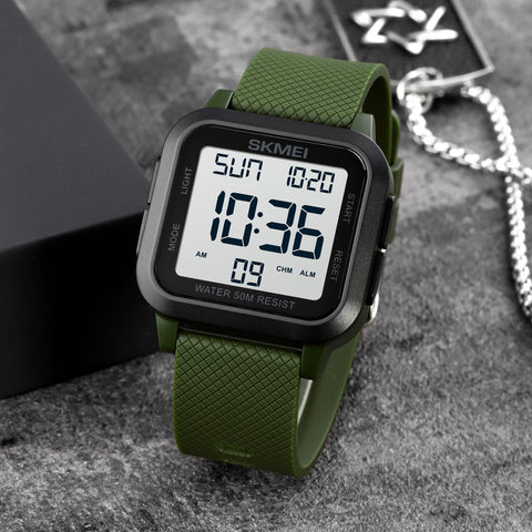 Outdoor Sport Watch Men Alarm  Clock Waterproof -JW00784-Veeddydropshipping