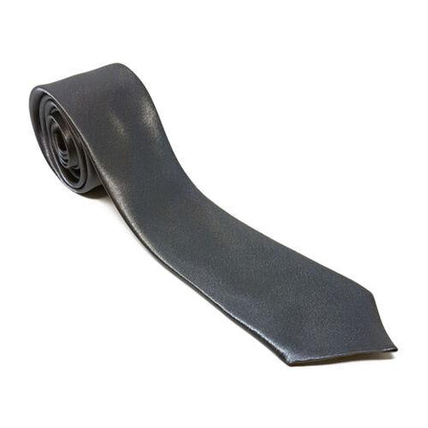 Wedding Skinny Black Necktie Funeral Smart Party-MF00763-Veeddydropshipping