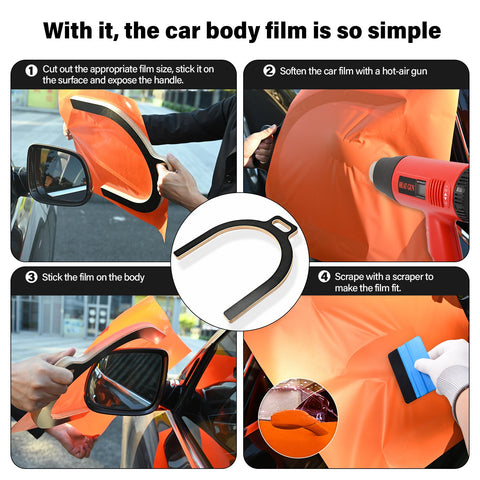 FOSHIO Car Film Covering Wrap Tool Rearview Tints Protection-AM00514-Veeddydropshipping