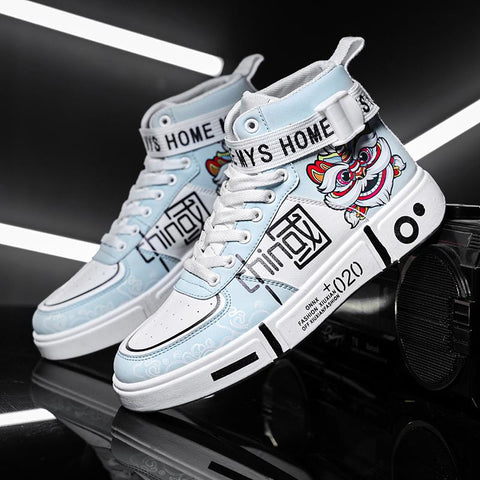 Sneakers Mens Casual Shoes Tenis Luxury Shoes Streetwear-BS01409-Veeddydropshipping
