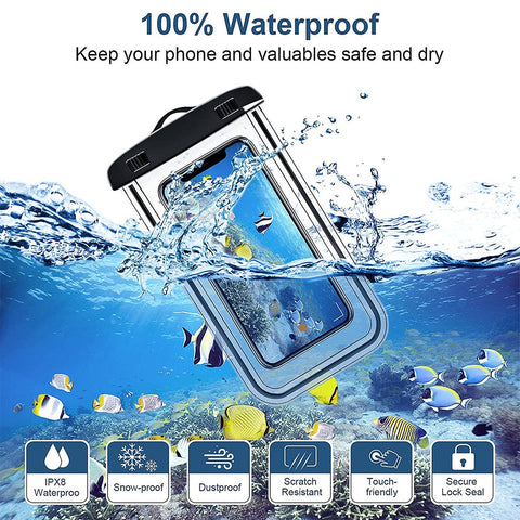 Universal Waterproof Phone Pouch for Phones Up to 7&quot; Floatable  Phone -OS00099-Veeddydropshipping