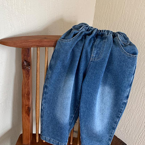 2023 Spring Children&#39;s jeans Kids Trousers Boys fashion loose casual-TB01269-Veeddydropshipping