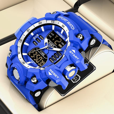 Outdoor Sport Quartz Man Watches Waterproof Dual Display-JW00795-Veeddydropshipping